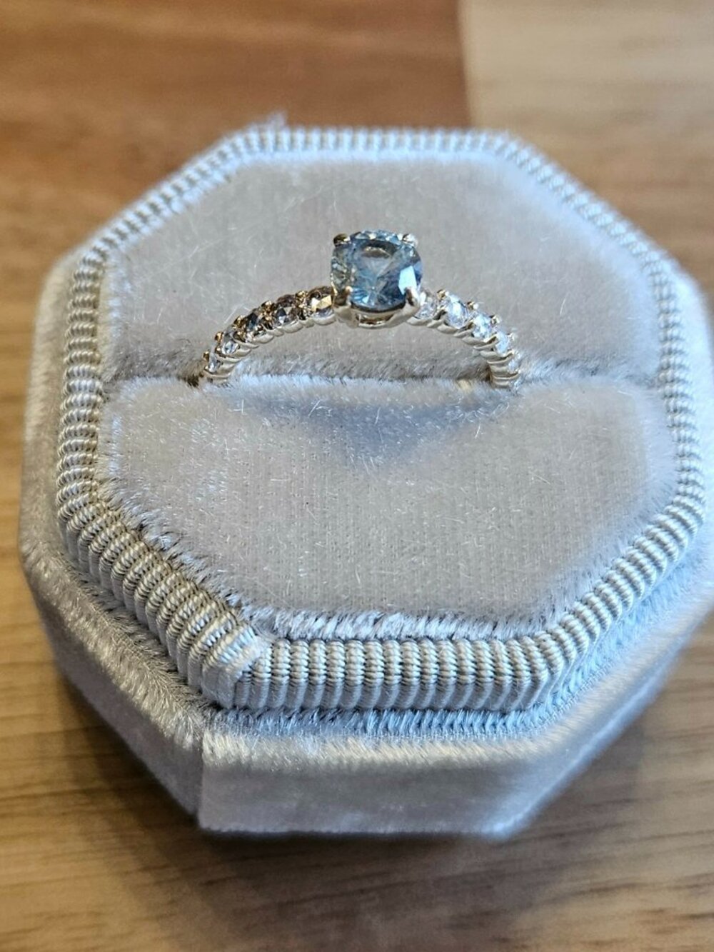 Stunning "one of a kind" Bluboho Engagement Ring